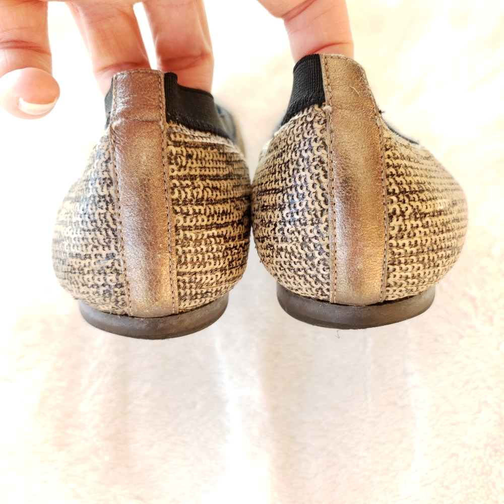 Stuart Weitzman Matte Sequined Flats - image 5